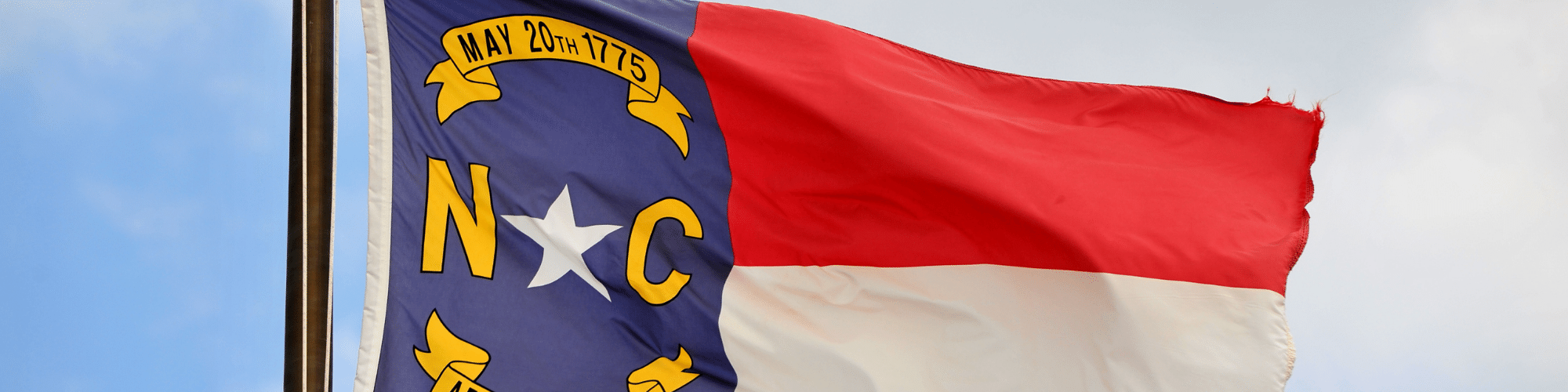 North Carolina one of the best states to live - NC State Flag