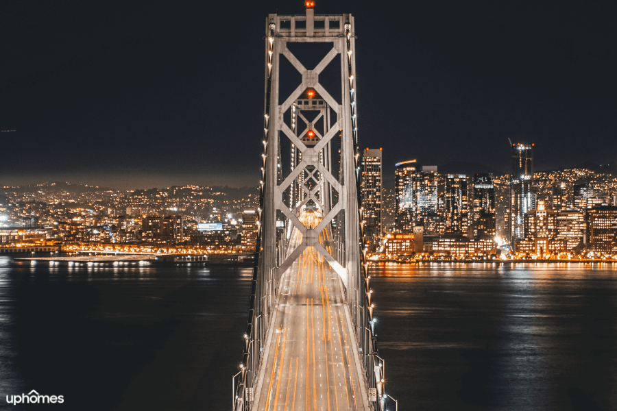 Oakland Bay Bridge - Photo of the bridge in Oakland, California