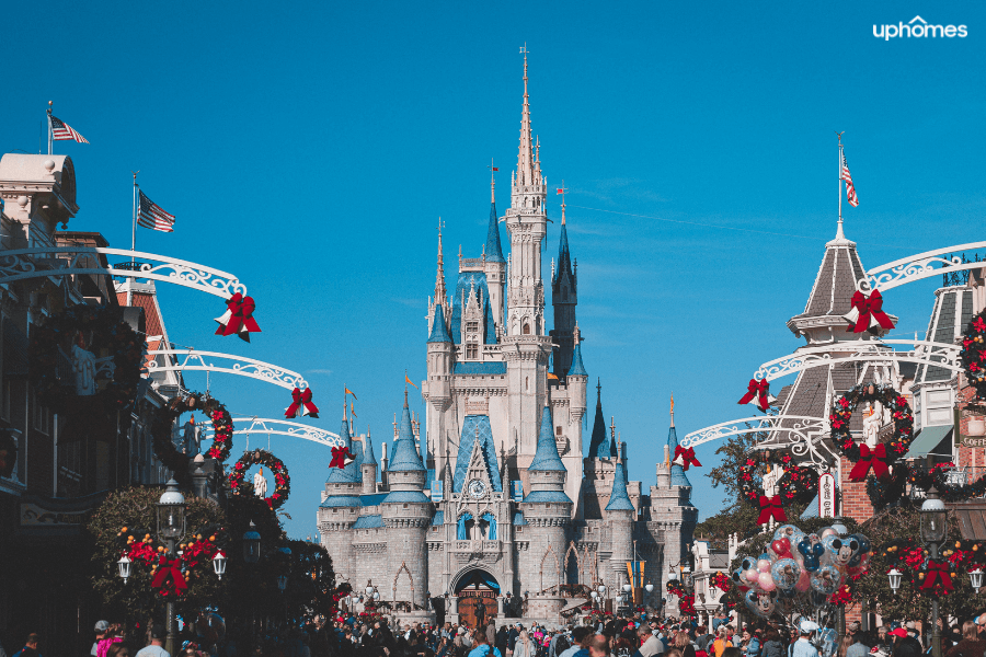 The Magic Kingdom in Walt Disney World which is located in Orlando Florida with many other theme parks and attractions! The Magic Kingdom in Walt Disney World which is located in Orlando Florida with many other theme parks and attractions!