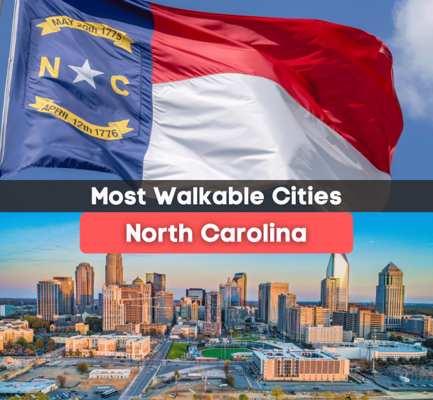 10 Most Walkable Cities in North Carolina