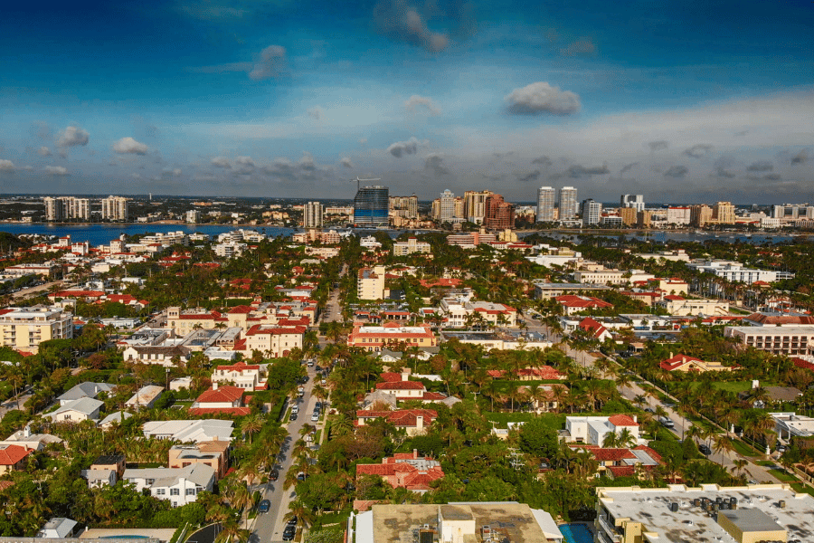 Beautiful Palm Coast Skyline Beautiful Palm Coast Skyline