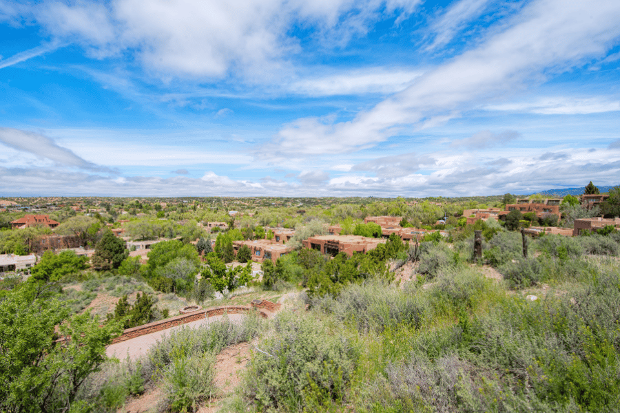 Find a beautiful home with a beautiful view Amazing landscapes across Santa Fe, NM